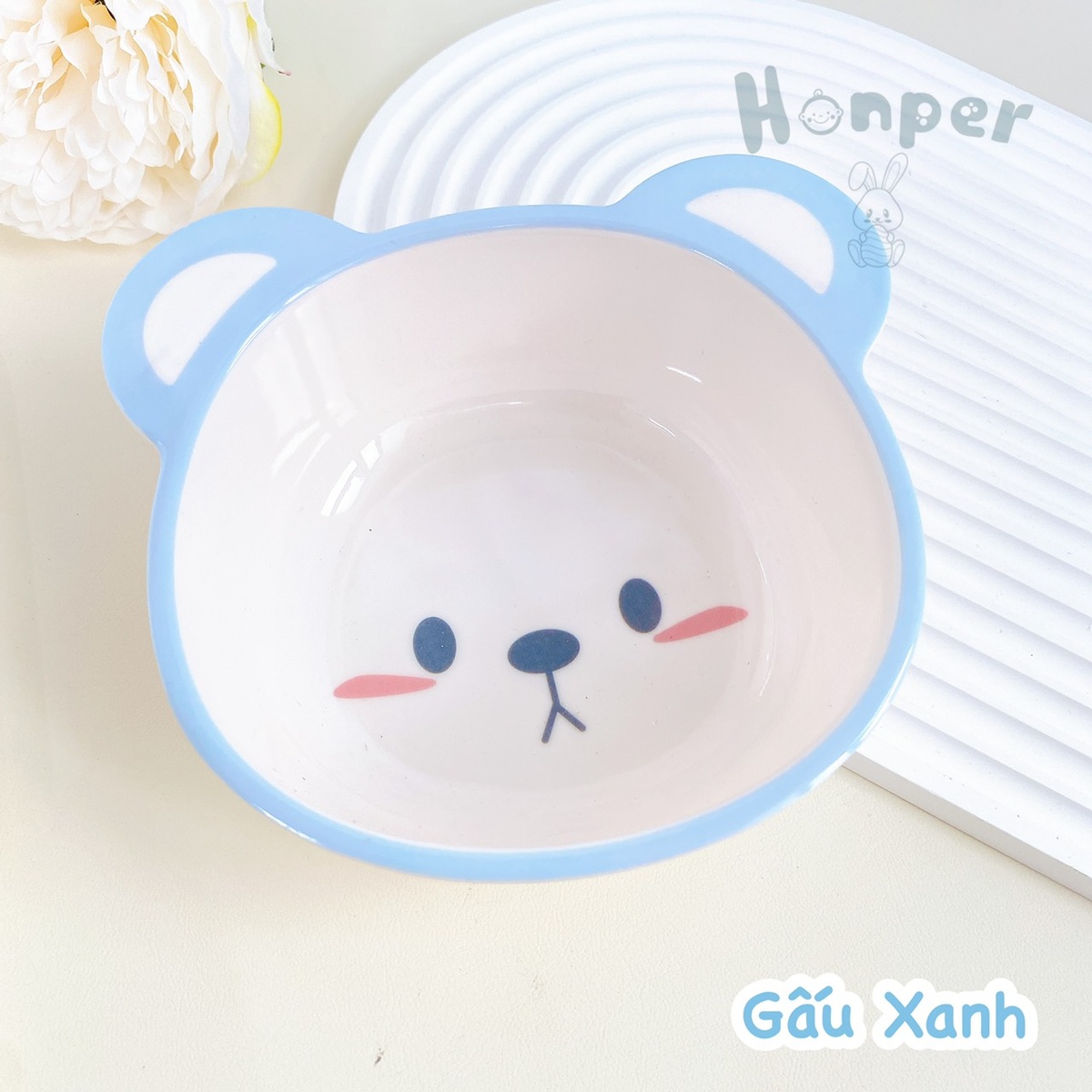 Bát ăn cho bé Honper HP2802 (Mẫu ngẫn nhiên) - mặt sau