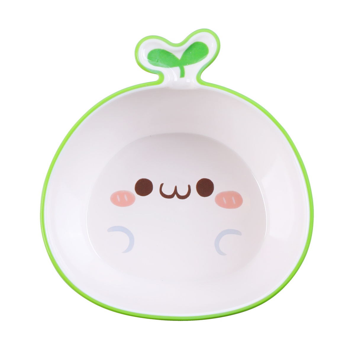 Bát ăn cho bé Mamago Green Bear 148g - mặt trái