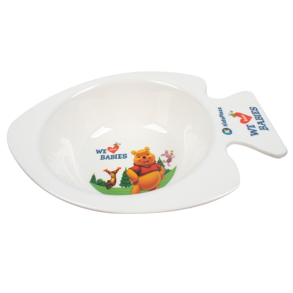 Bát ăn dặm hình cá Kidsplaza BB004 7.5inch (104g) - mặt sau
