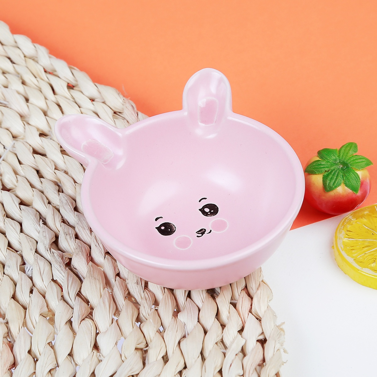 Bát ăn dặm hình thú ngộ nghĩnh AC (Màu ngẫu nhiên) - mặt trái