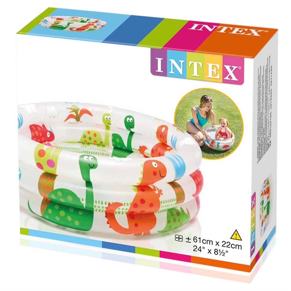 Bể bơi phao INTEX 3 tầng 57106 - hình 6