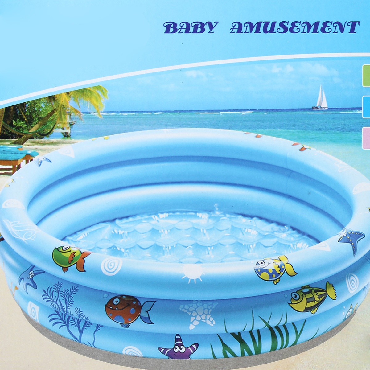 Bể bơi phao 3 tầng Century spring Cao Cấp XD9113 - mặt phải