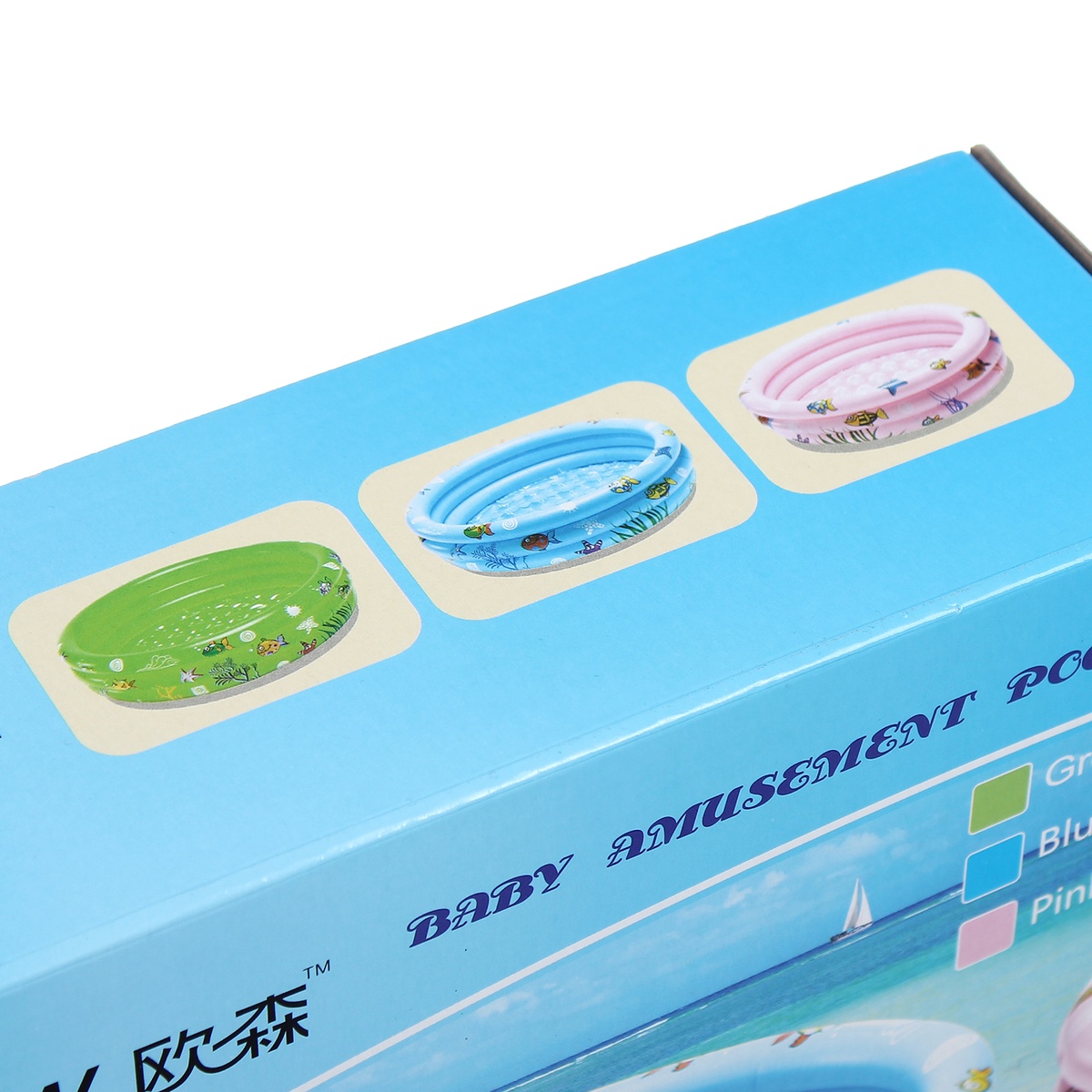 Bể bơi phao 3 tầng Century spring Cao Cấp XD9113 - mặt sau