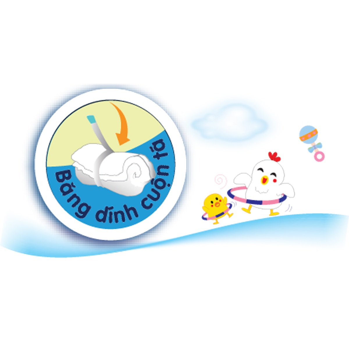 Bỉm  - Tã quần Goon Slim JB size XL 42 miếng (cho bé 12 - 17kg) - mặt phải