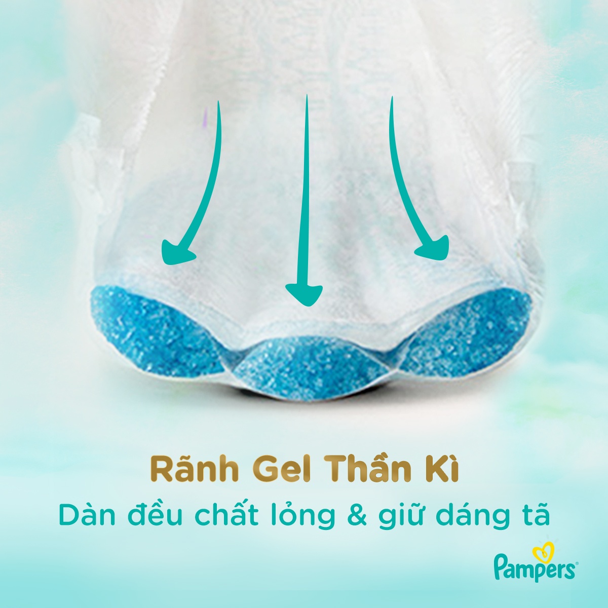 Bỉm - Tã quần Pampers cao cấp Nhật Bản size XL 36 miếng - góc nghiêng