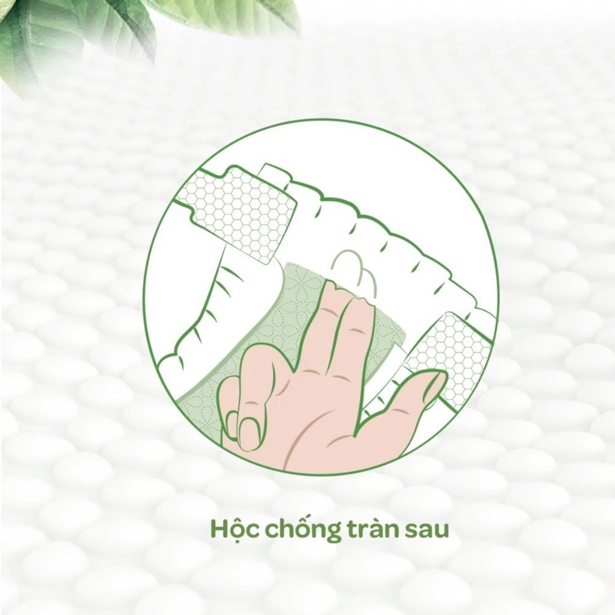 Bỉm/ tã dán Huggies Naturemade size NB60 (cho bé dưới 5kg) - EC - hình 7