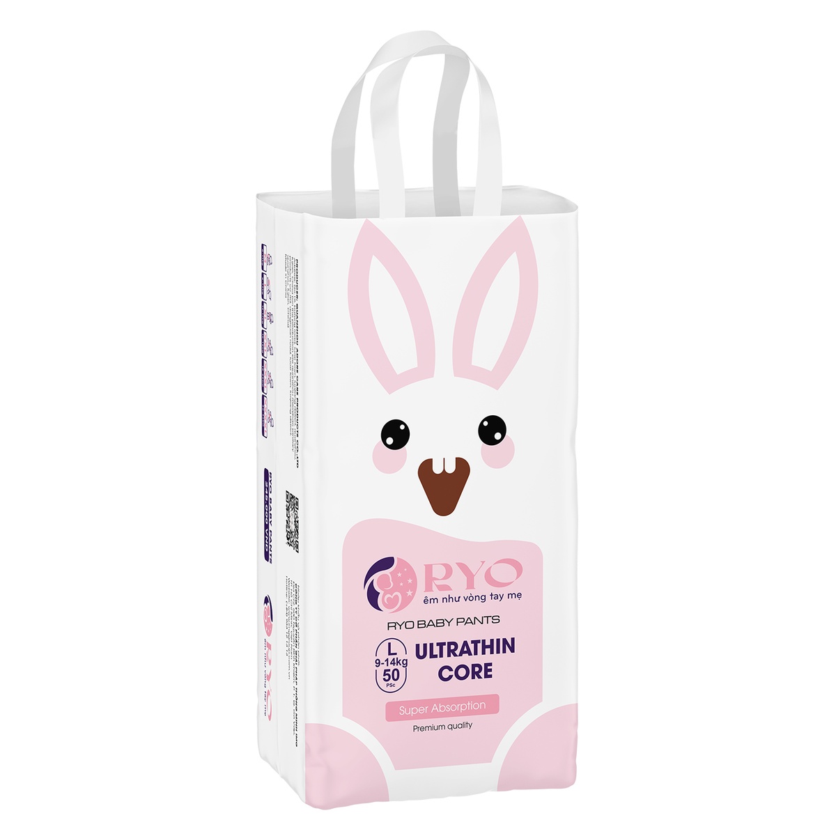 Bỉm - Tã quần Ryo L 50 miếng (cho bé 9-14kg) - mặt trái