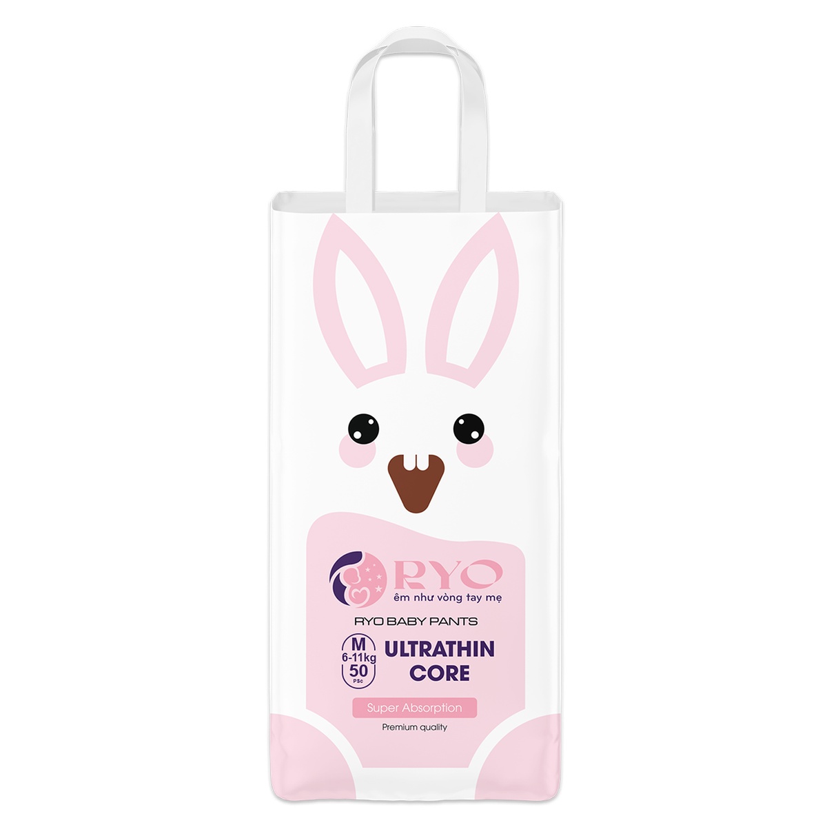 Bỉm - Tã quần Ryo M 50 miếng (cho bé 6-11kg)