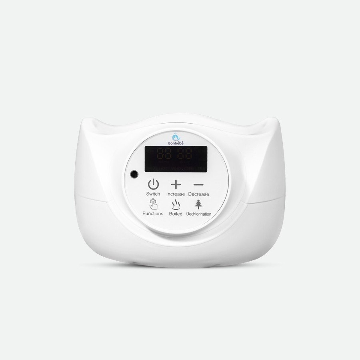 Bình đun nước pha sữa Bonbébé BB06 thông minh - góc nghiêng