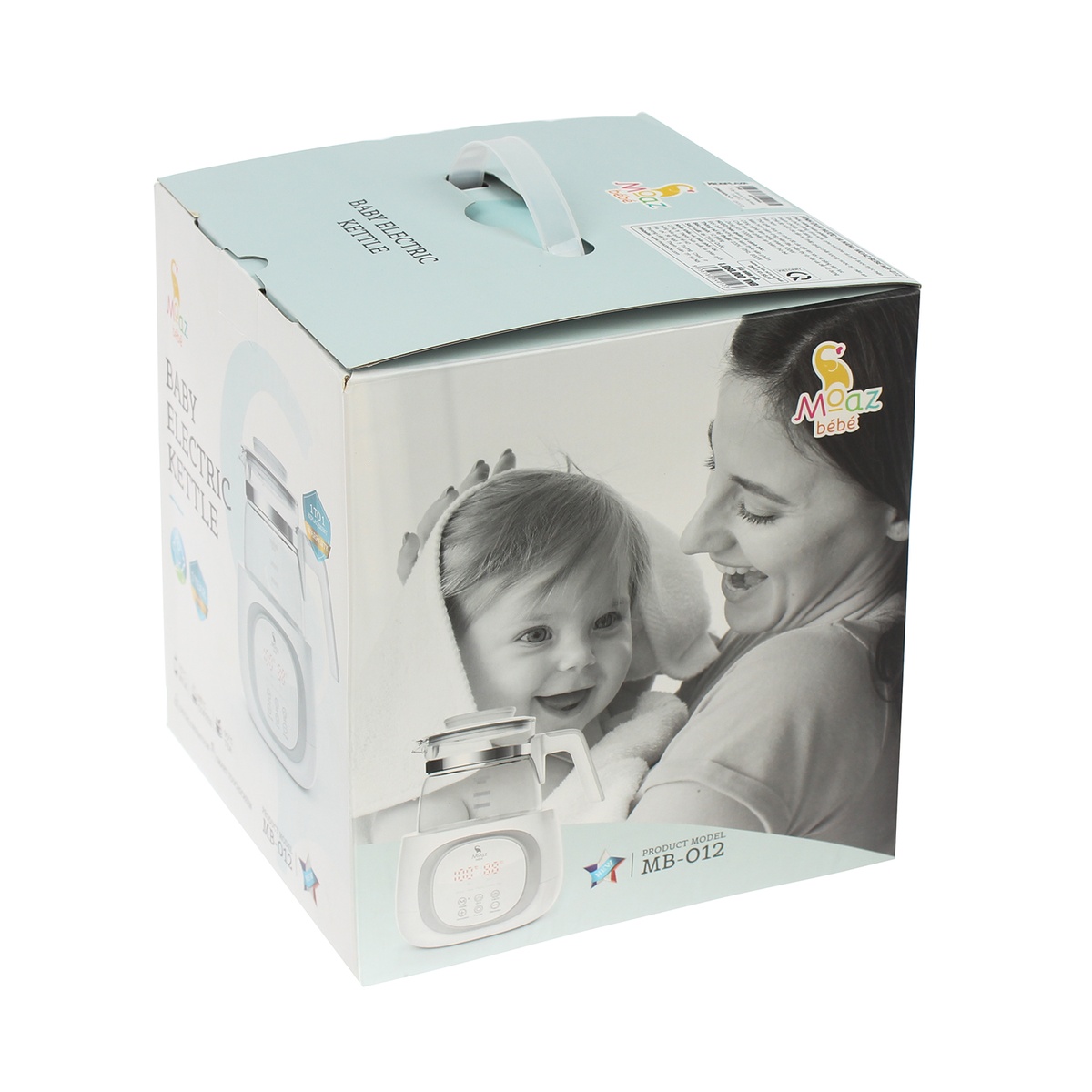 Máy đun nước thông minh Moaz Bébé MB012 - góc nghiêng