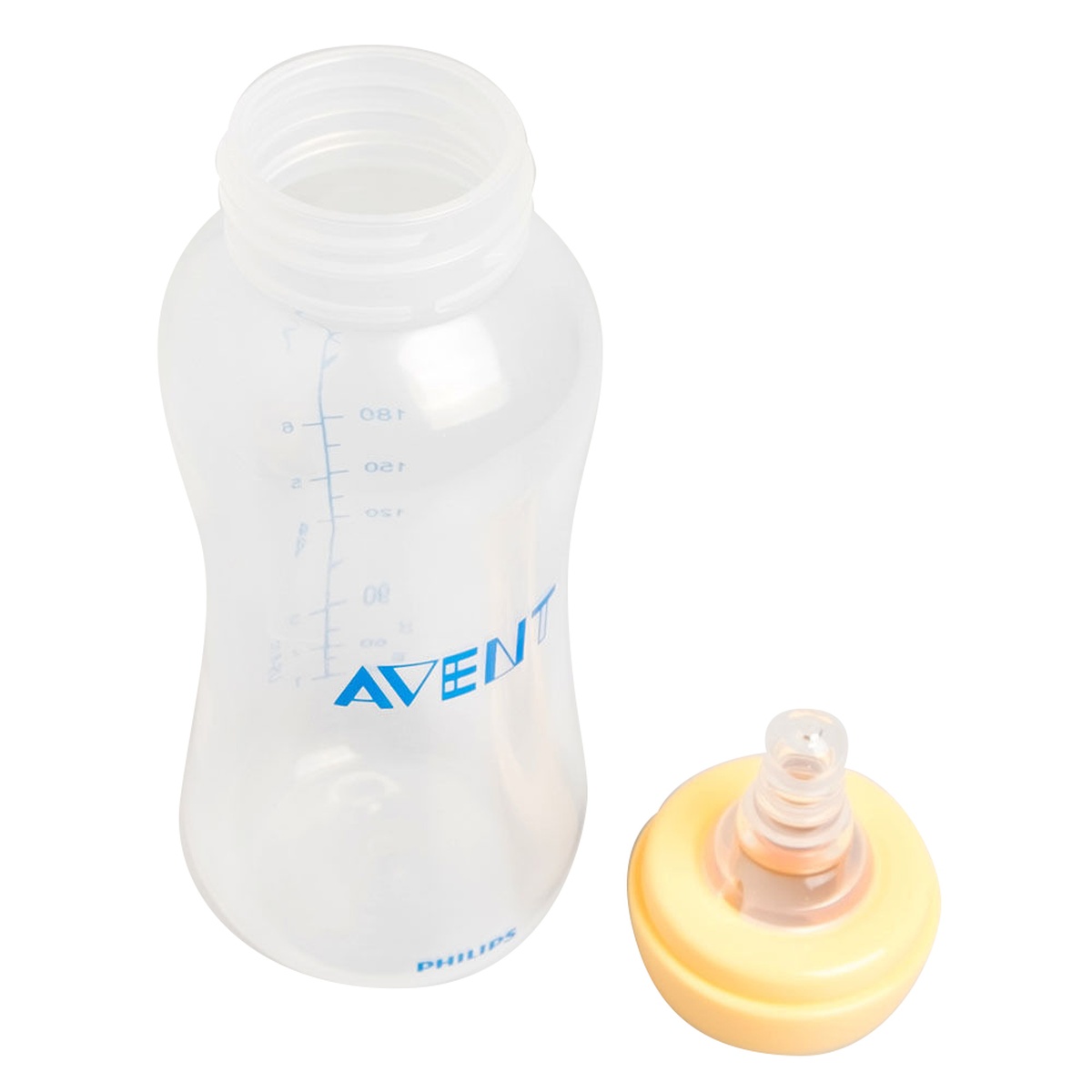 Bình sữa Avent cổ hẹp 240ml SCF971/17 - mặt trái