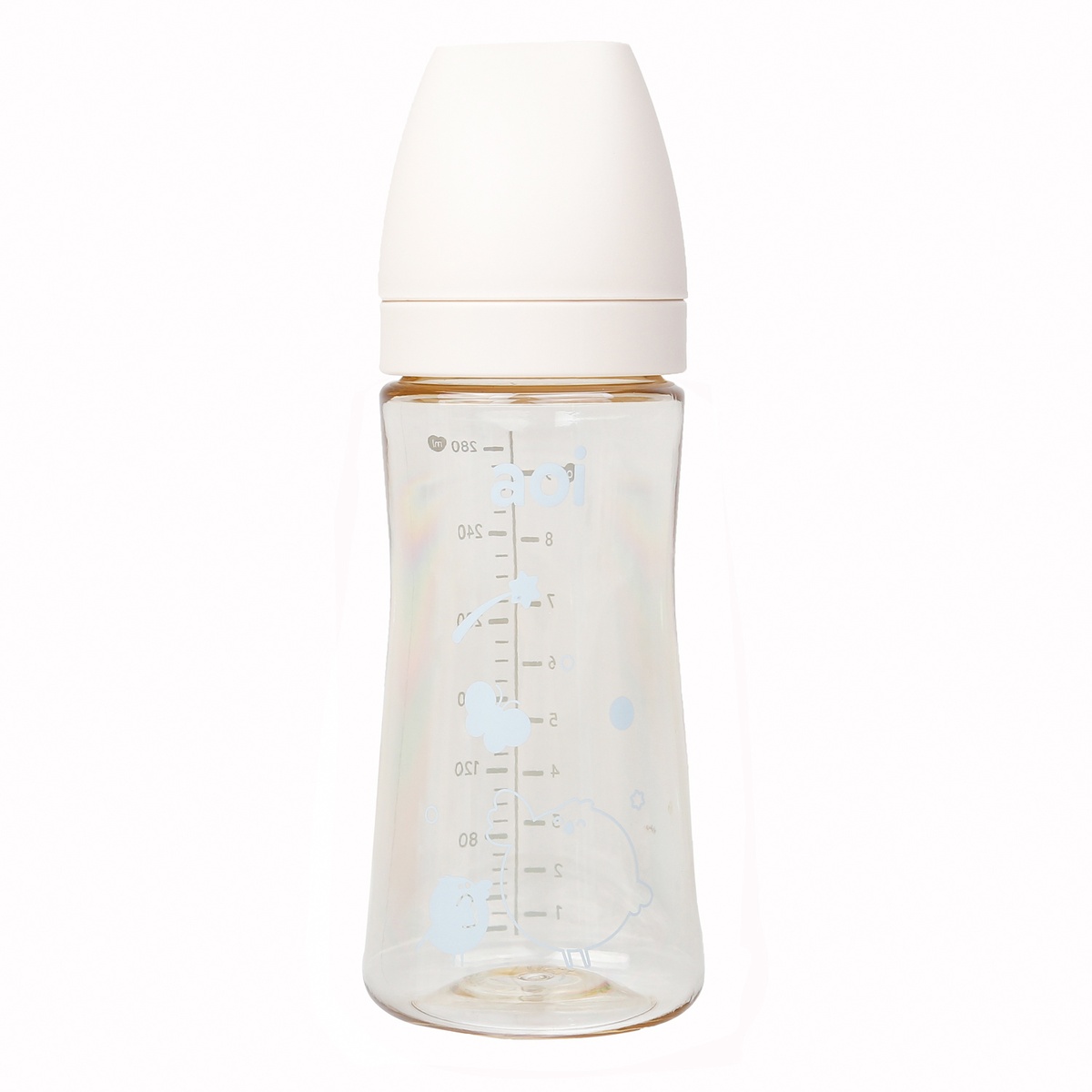 Bình sữa Aoi Flow 280ml PPSU (Màu ngẫu nhiên) - mặt phải