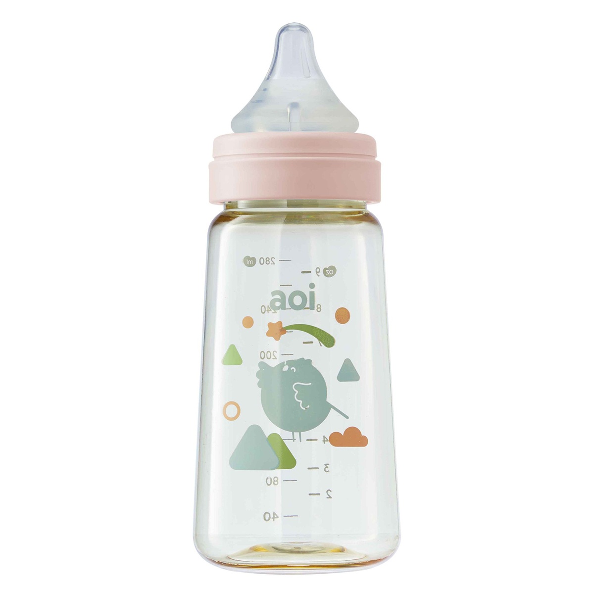 Bình sữa Aoi PPSU Moon 280ml - mặt phải