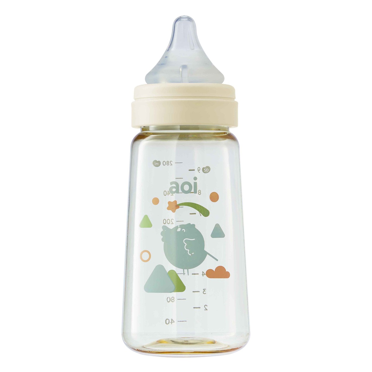 Bình sữa Aoi PPSU Moon 280ml - góc nghiêng