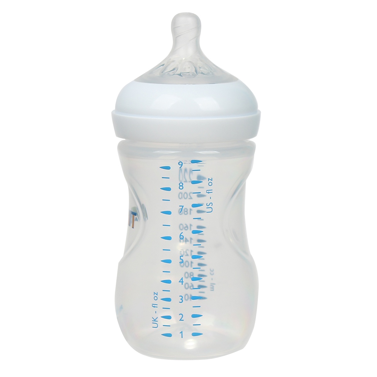 Bình sữa Avent 260ml (1 - 6 tháng) - mặt sau