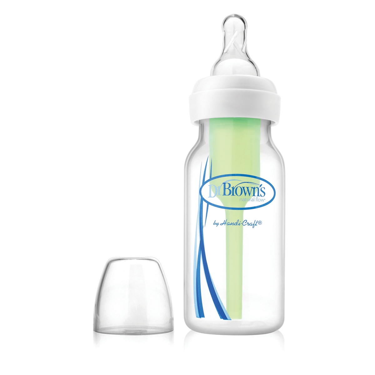 Bình sữa Dr Brown 120ml cổ hẹp  - mặt phải