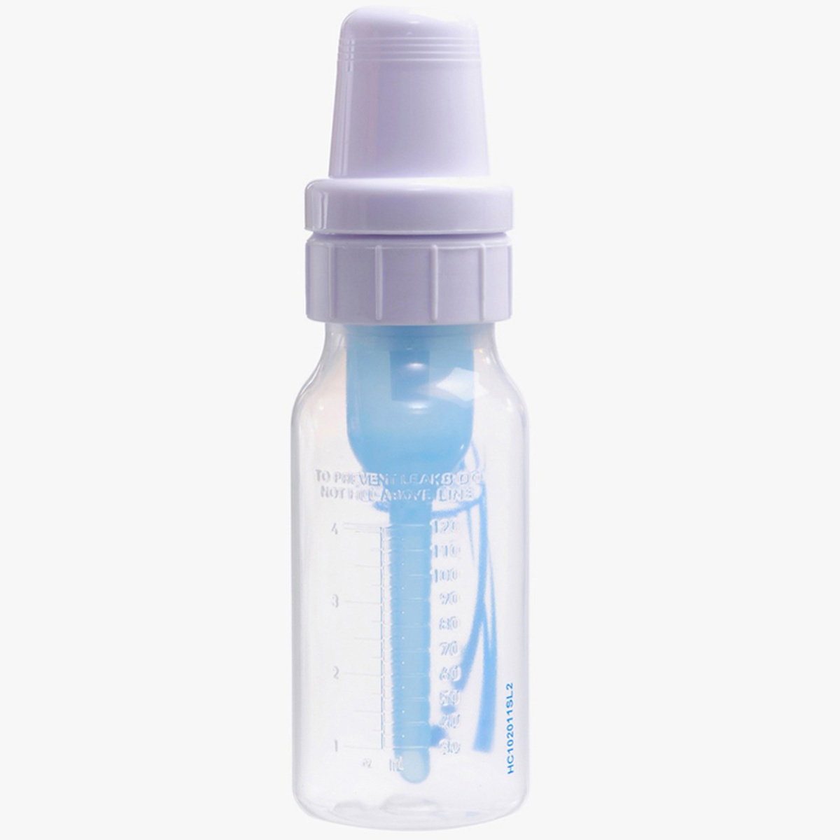 Bình sữa cổ hẹp PP Dr.brown's 120ml  - mặt sau
