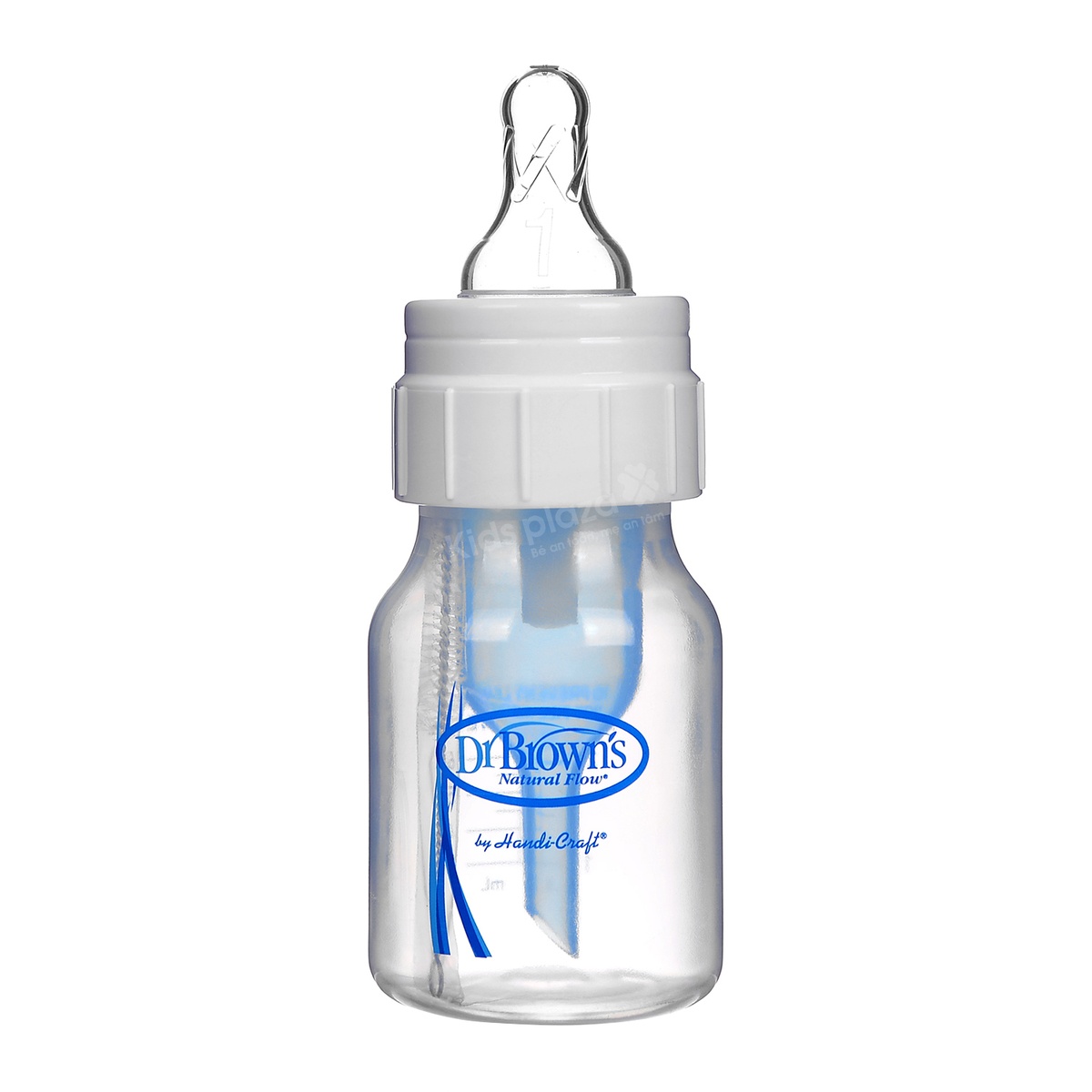 Bình sữa Dr Brown 60ml cổ hẹp - góc nghiêng