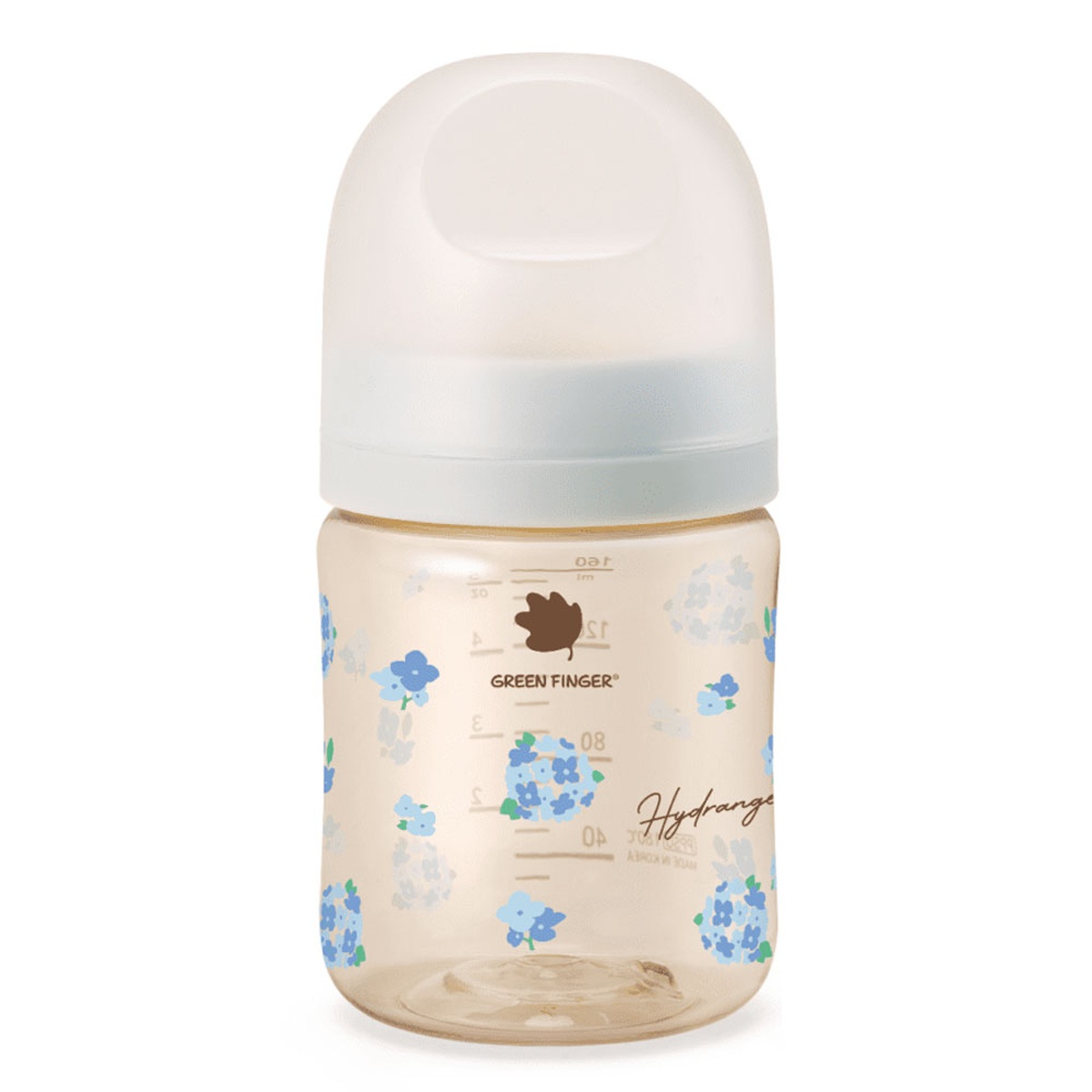 Bình sữa Green Finger Bebegrow PPSU 160ml (Họa tiết ngẫu nhiên) - mặt sau