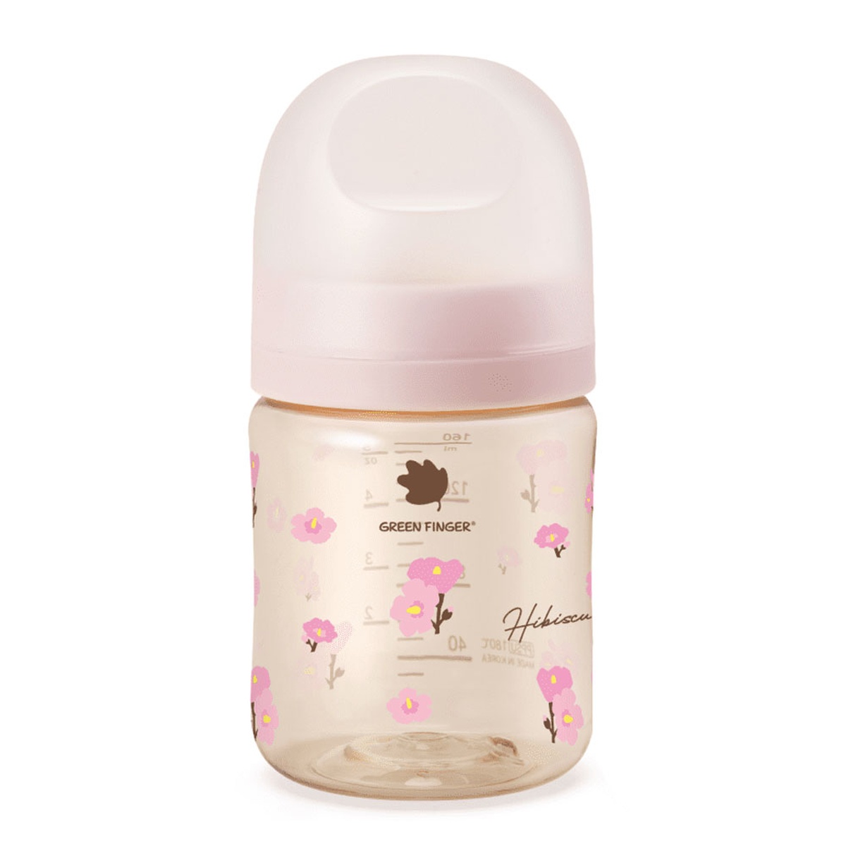 Bình sữa Green Finger Bebegrow PPSU 160ml (Họa tiết ngẫu nhiên) - góc nghiêng
