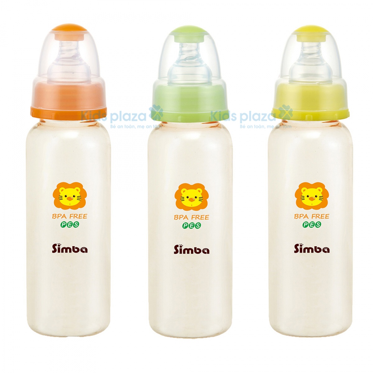 Bình sữa màu Simba S6852 (240ml) - mặt trái