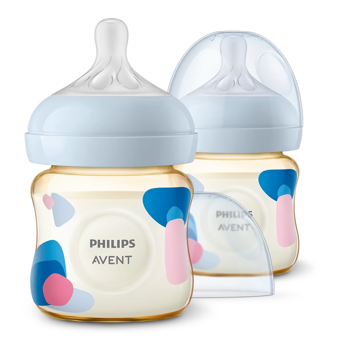 Bình sữa mô phỏng tự nhiên mới cao cấp Philips Avent 125ml  - mặt trái
