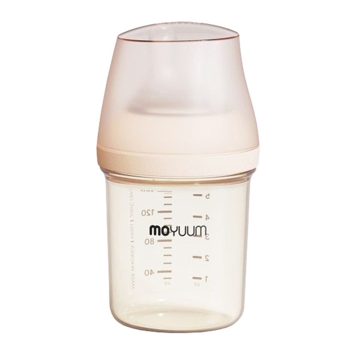 Bình sữa Moyuum Mov.aa cổ rộng thế hệ mới Basic 160ml - mặt phải