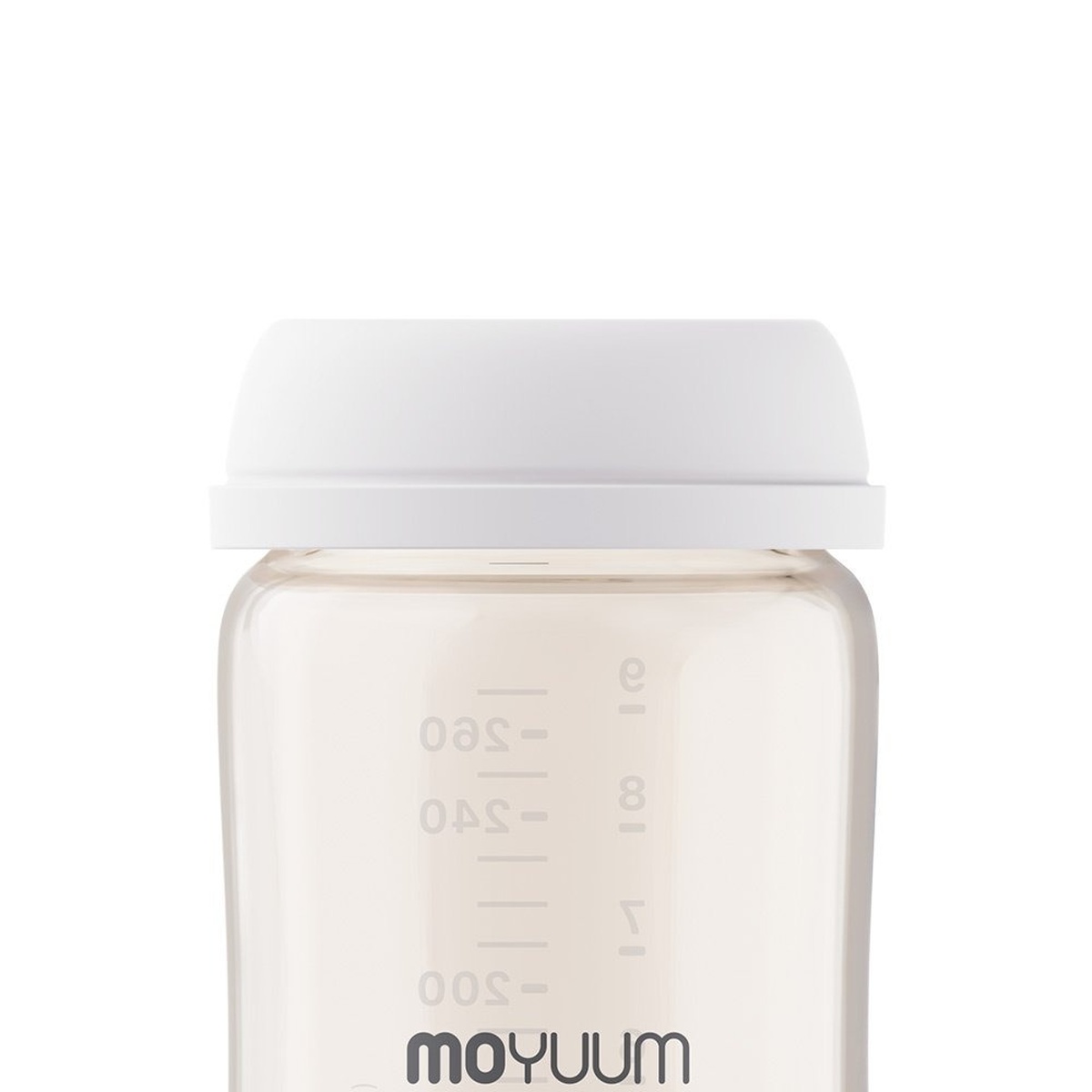 Bình sữa Moyuum PPSU Premium thế hệ thứ 3 Basic 270ml - mặt phải