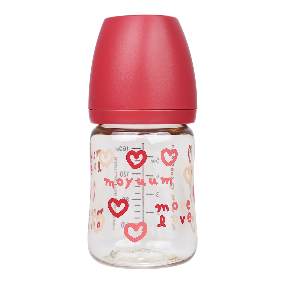 Bình sữa Moyuum Red Love 170ml  - mặt phải