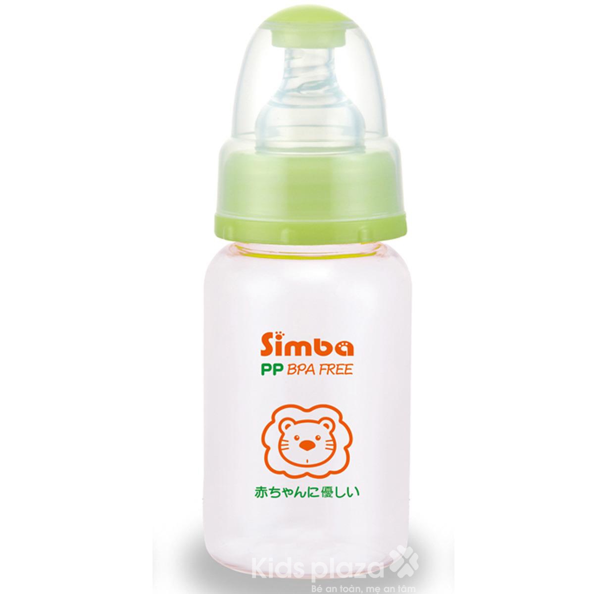Bình sữa nhựa Simba PP S6242 150ml - mặt trái