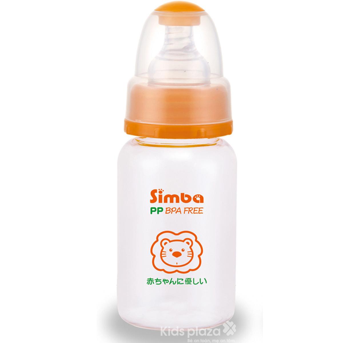 Bình sữa nhựa Simba PP S6242 150ml - mặt sau