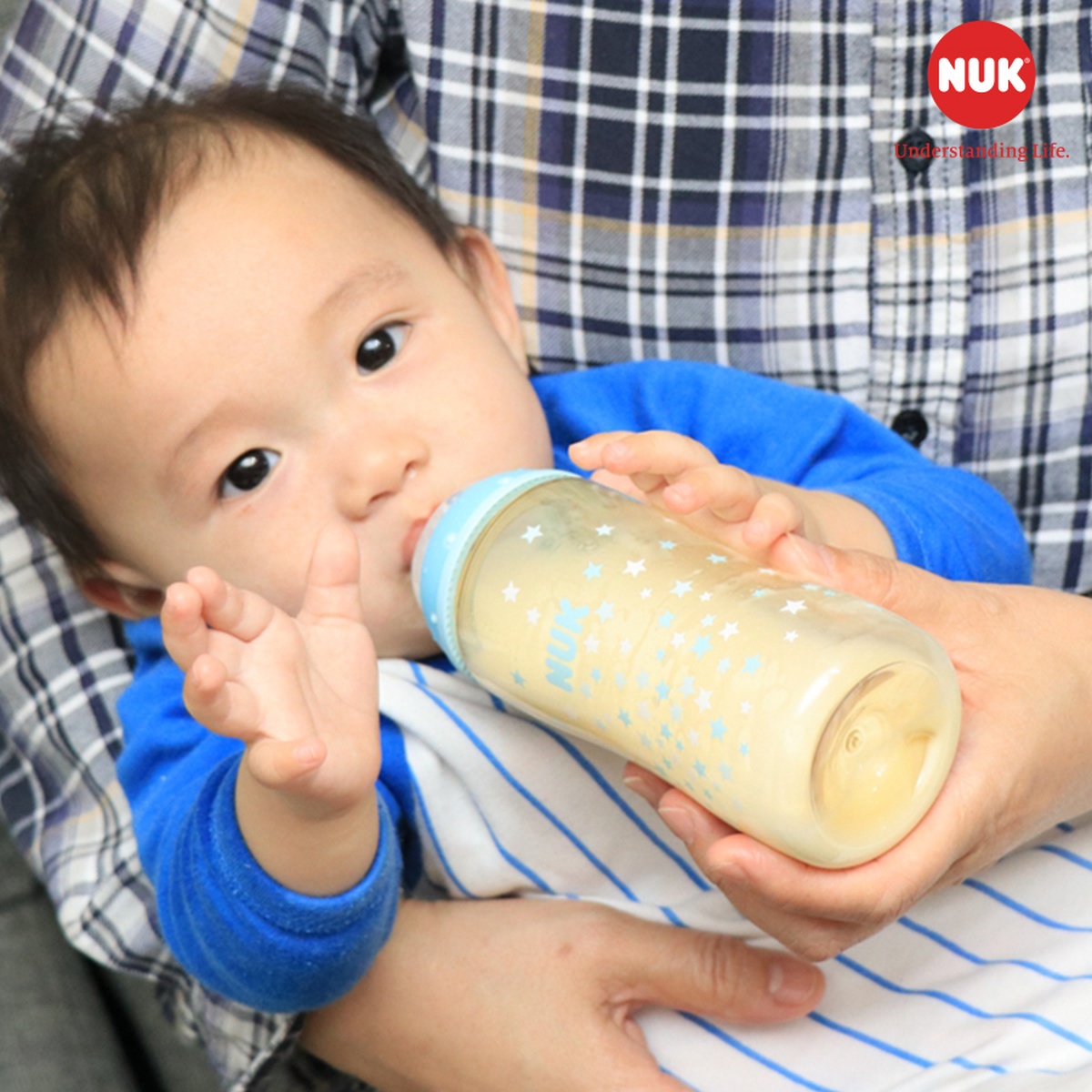Bình sữa cổ rộng Nuk PPSU 300ml núm ty S2-M NU35760 - hình 10
