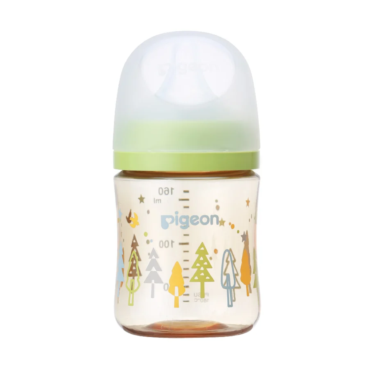 Bình sữa Pigeon PPSU Plus WN3 160ml - mặt sau