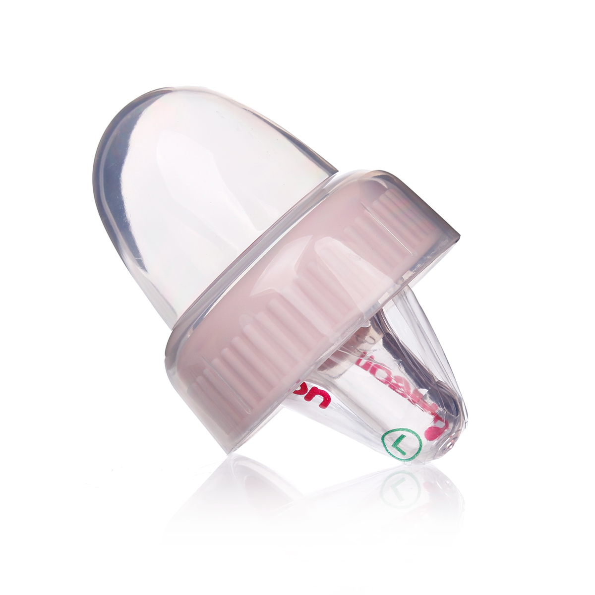 Bình sữa tròn Pigeon PR8 240ml - góc nghiêng