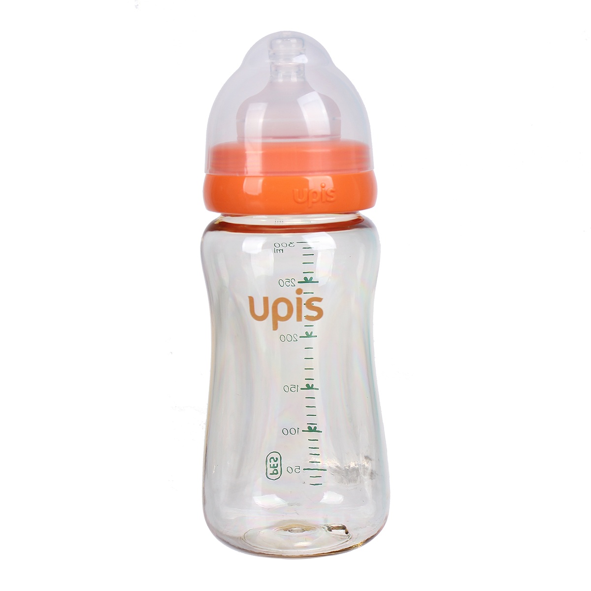 Bình sữa Upis 300ml nhựa PES - mặt phải