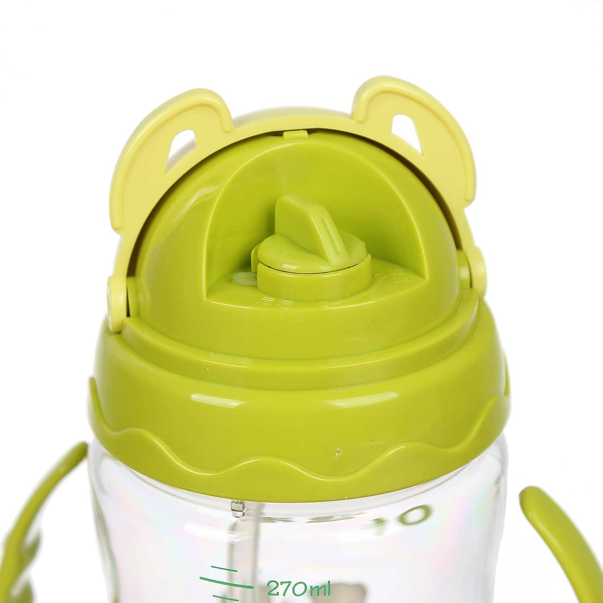 Bình tập uống UPIS 280ml Hàn Quốc (Giai đoạn 2)  - mặt sau