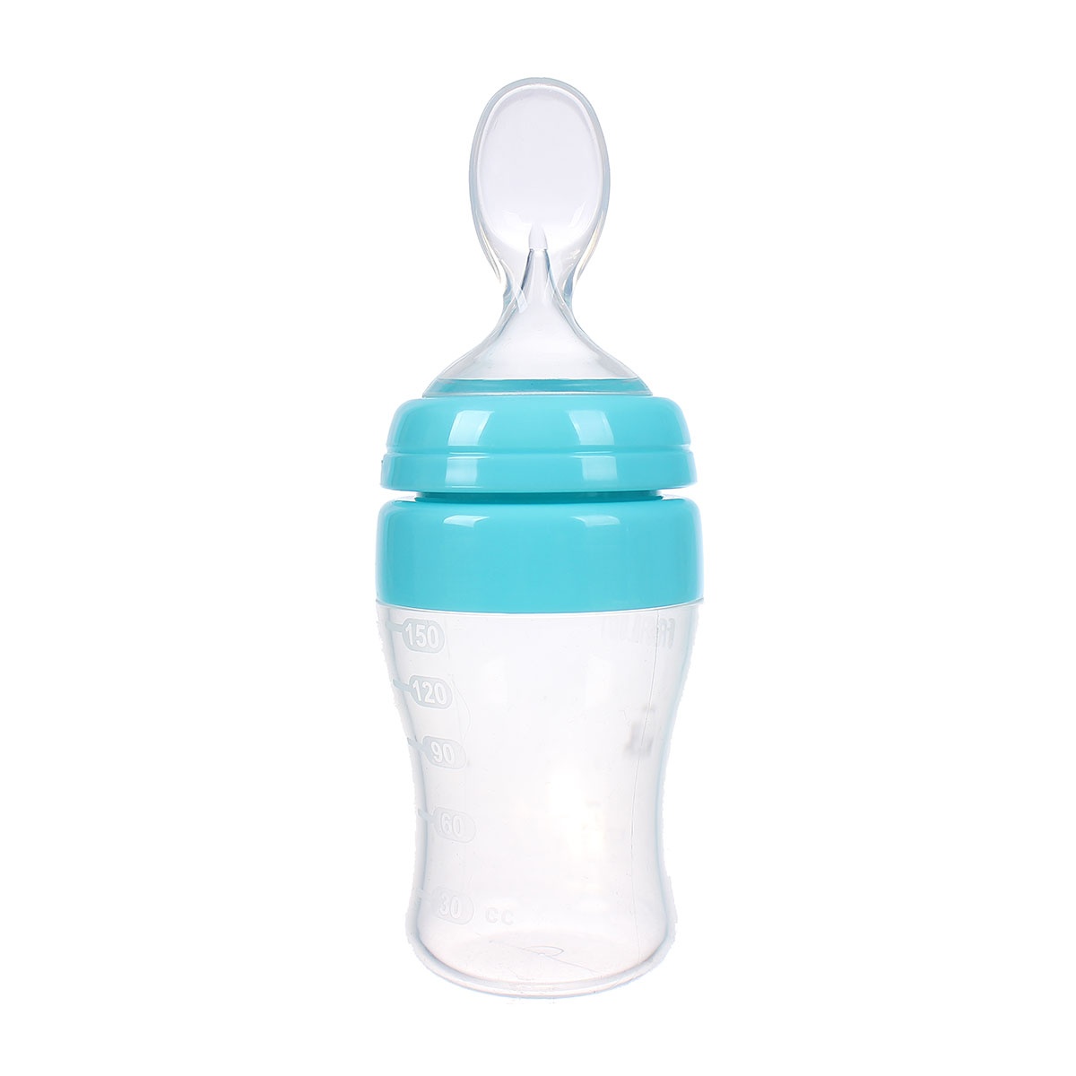 Bình thìa 100% silicone Farlin Top.193A - mặt sau