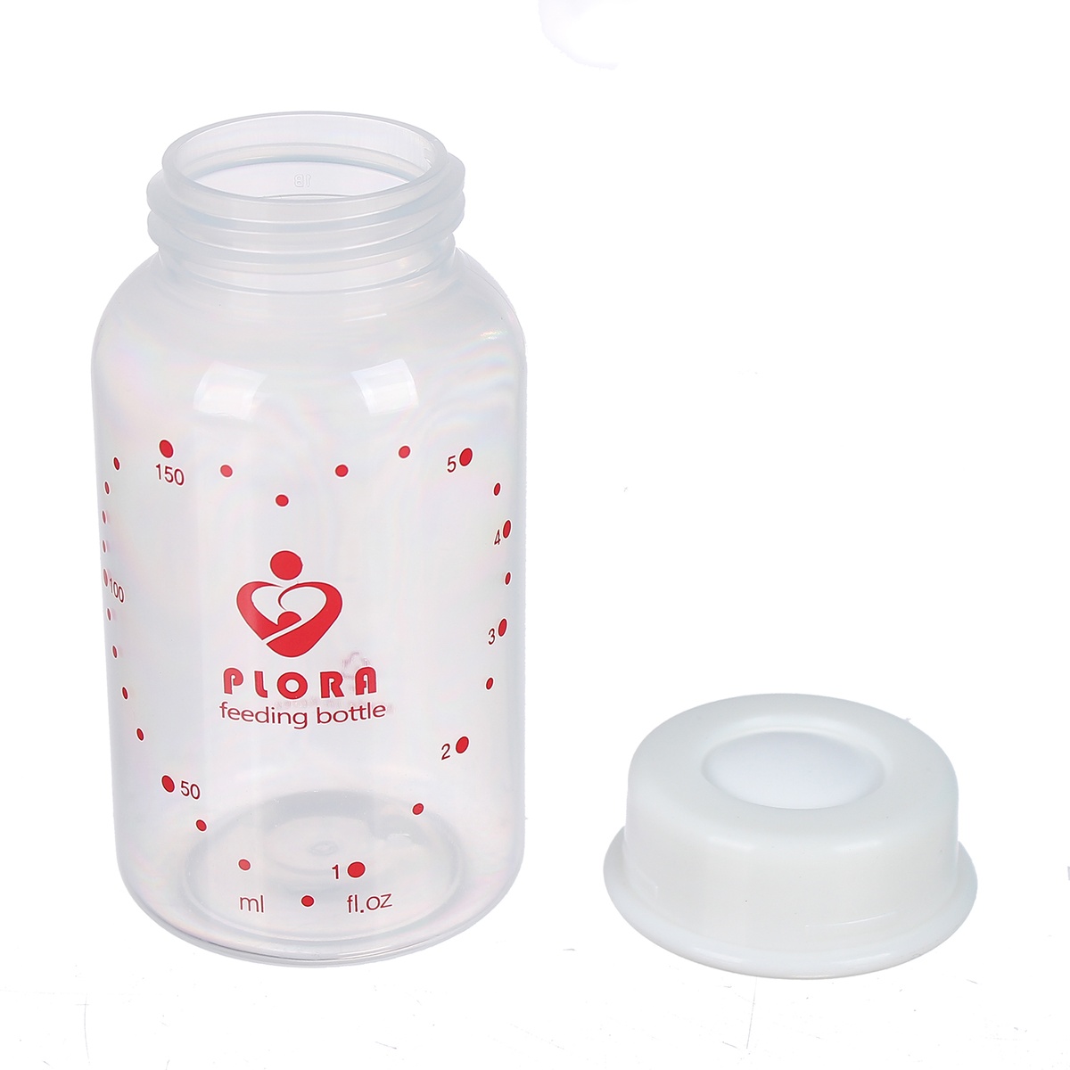 Bình trữ sữa Plora 150ml - mặt phải