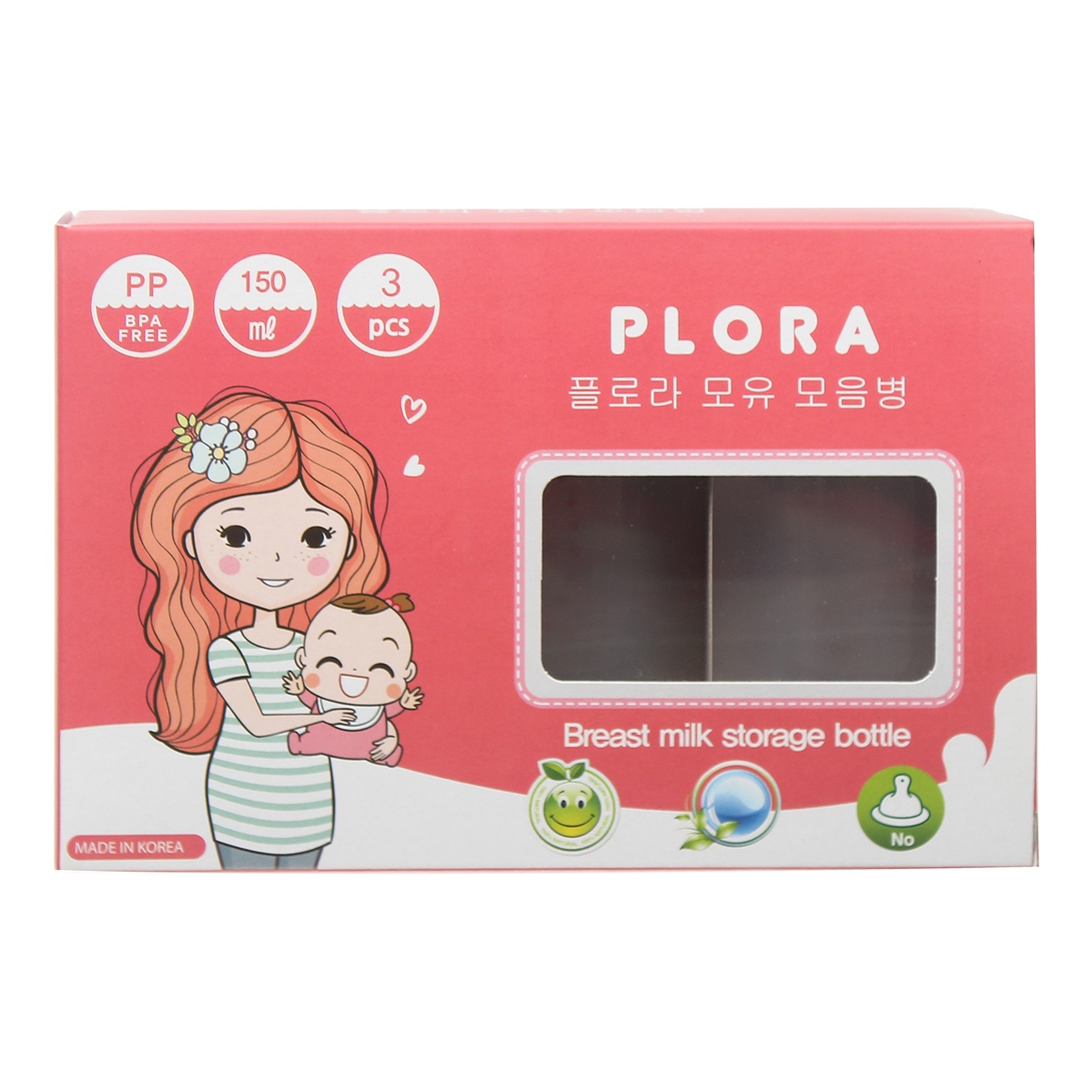 Bình trữ sữa Plora 150ml - hình 7