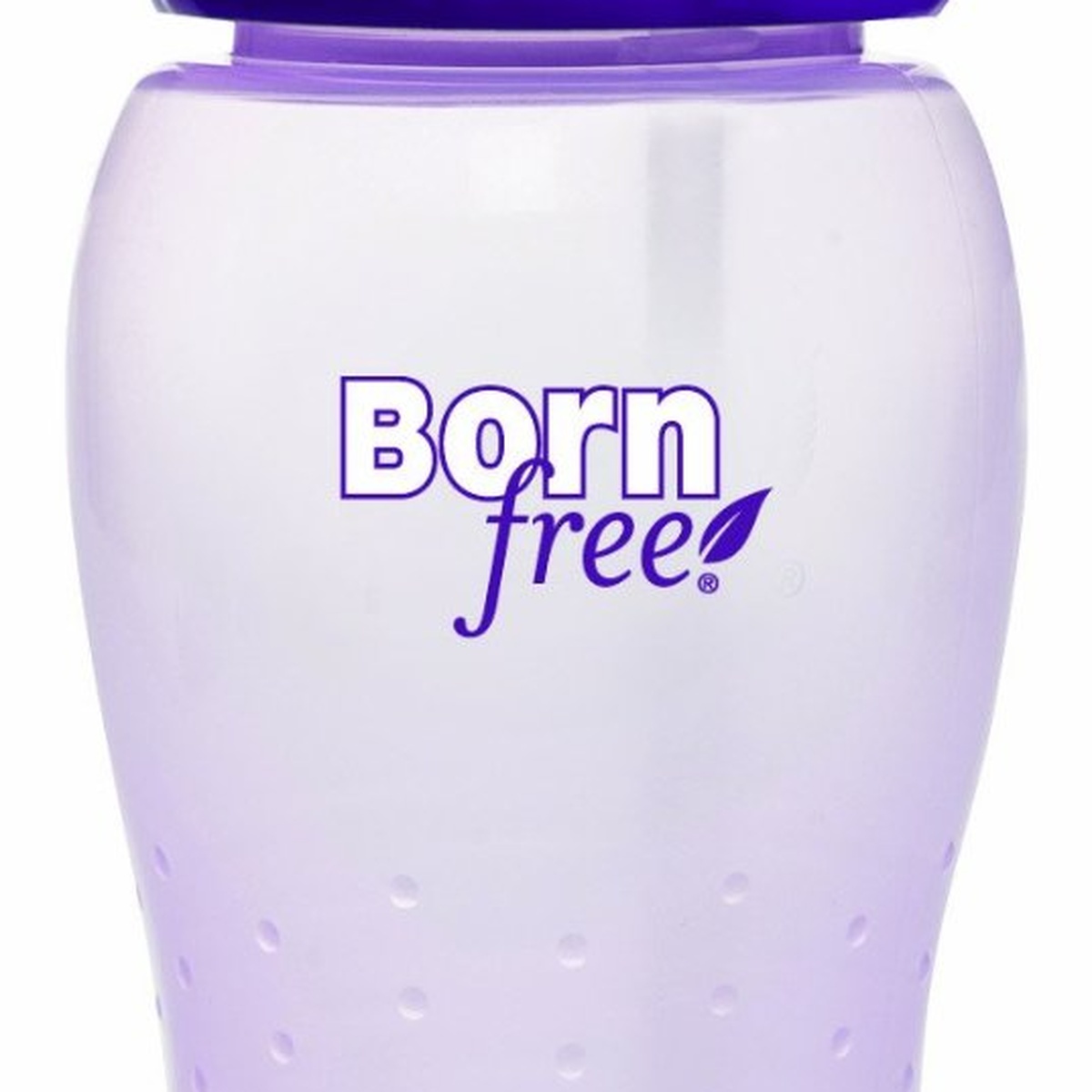 Bình uống nước Born Free có ống hút 410ml  - mặt phải