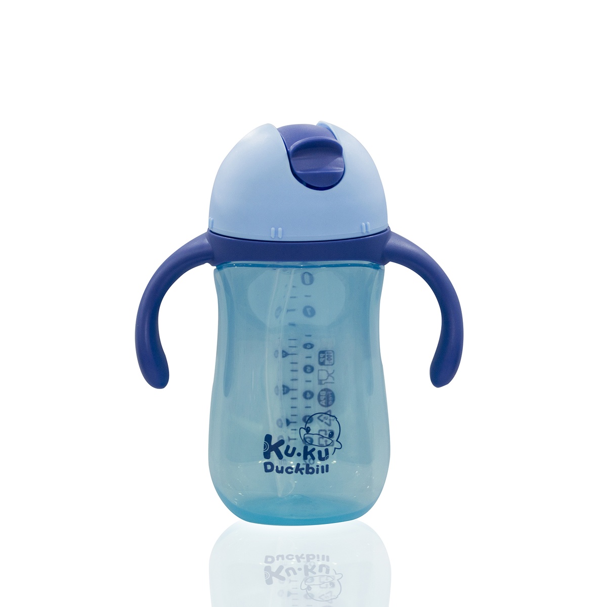 Bình uống nước KUKU 260ml KU5485 (Màu ngẫu nhiên) - hình 6