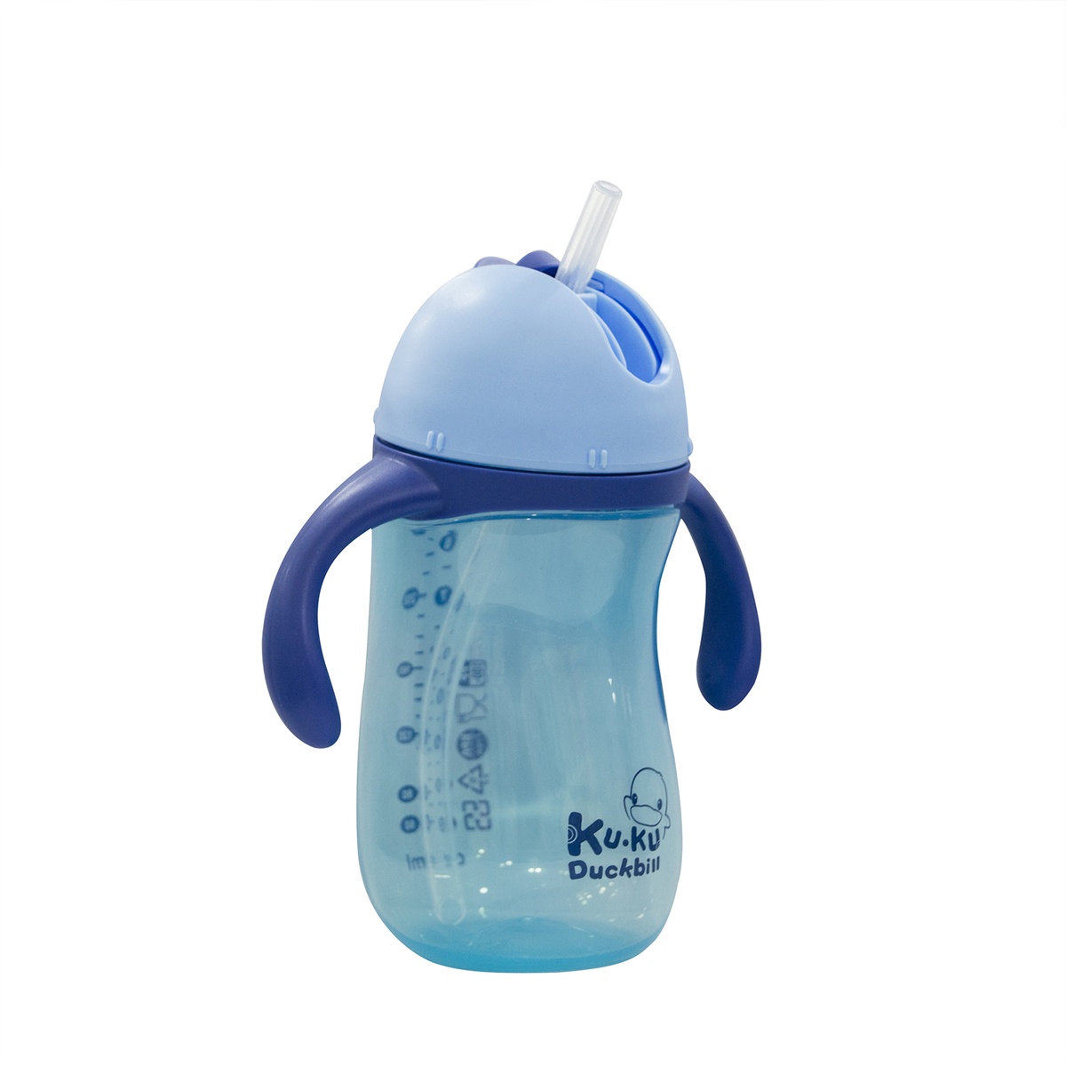 Bình uống nước KUKU 260ml KU5485 (Màu ngẫu nhiên) - mặt phải