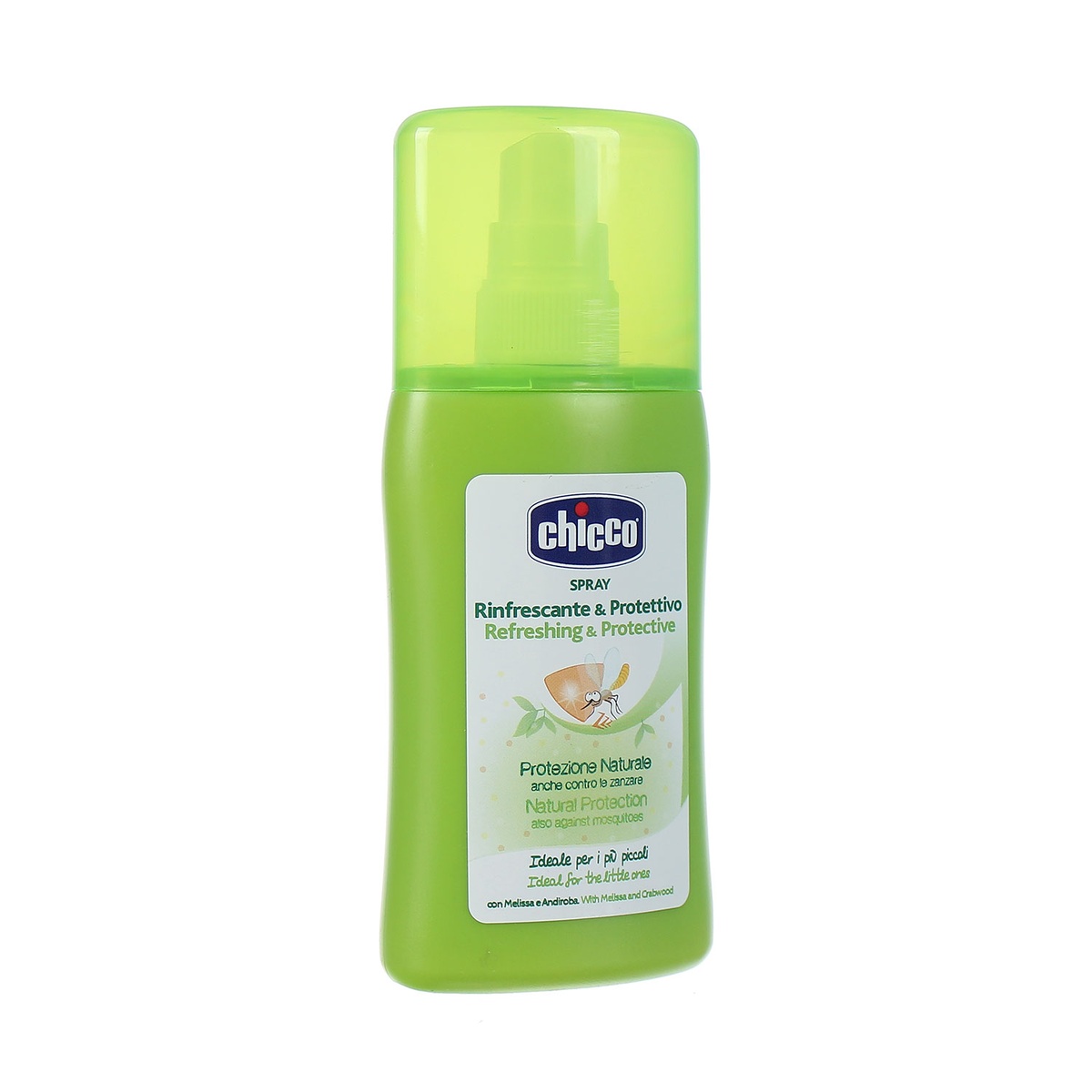 Bình xịt chống muỗi Chicco 100ml  - mặt phải