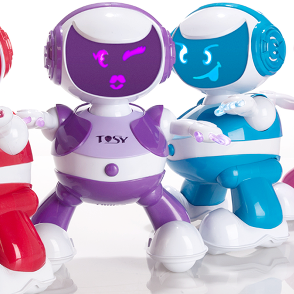 Đồ chơi Robot biết nhảy Tosy Discorobo (kèm loa) xanh - hình 9