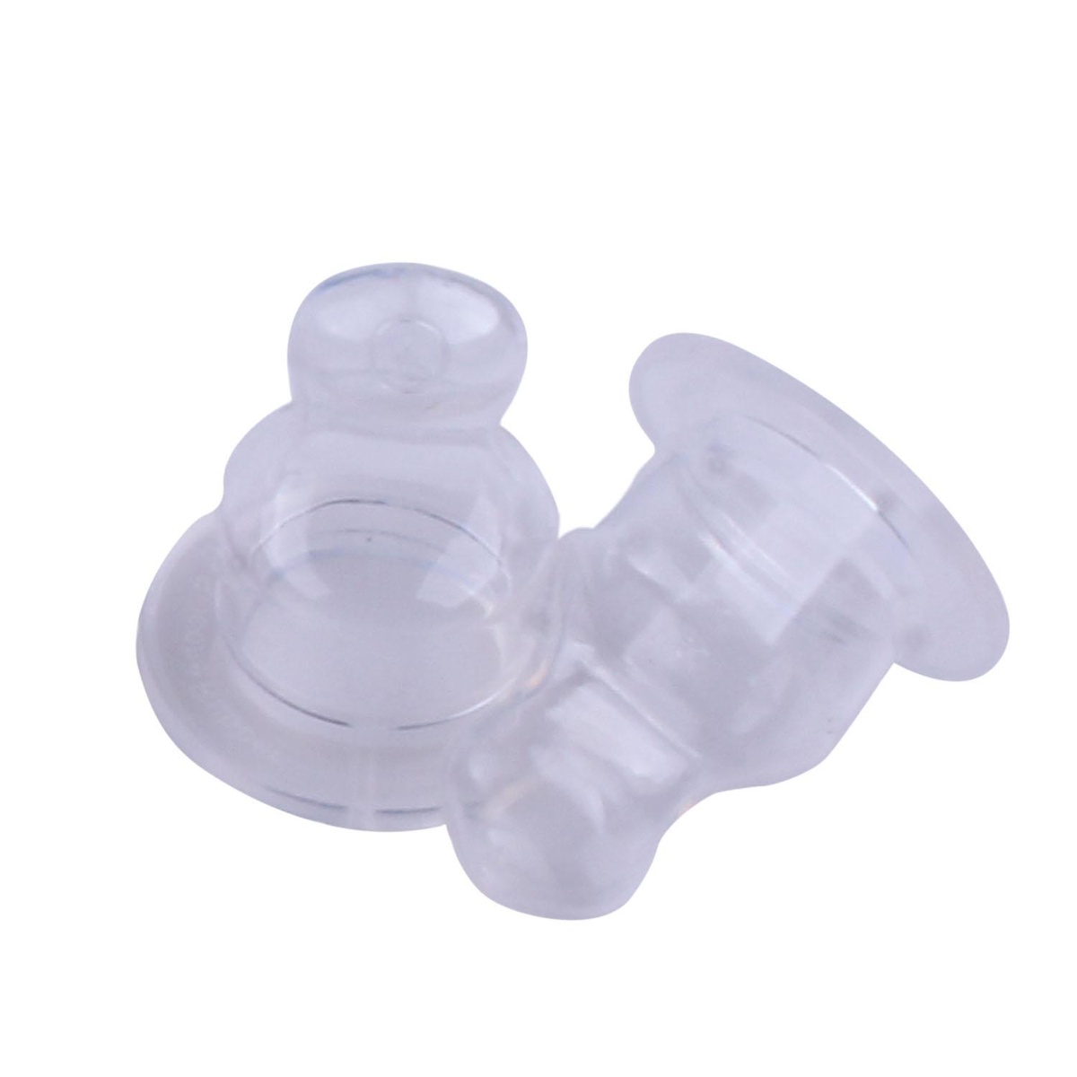 Bộ 2 núm ty silicon Canpol Babies 18/128 - mặt phải