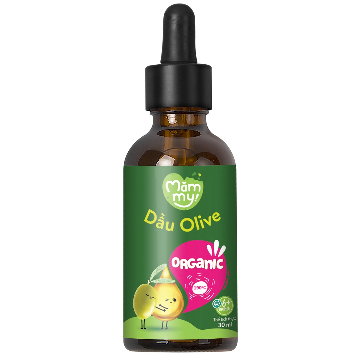 Bộ 3 dầu ăn dặm Mămmy bổ não 30ml*3 - hình 7