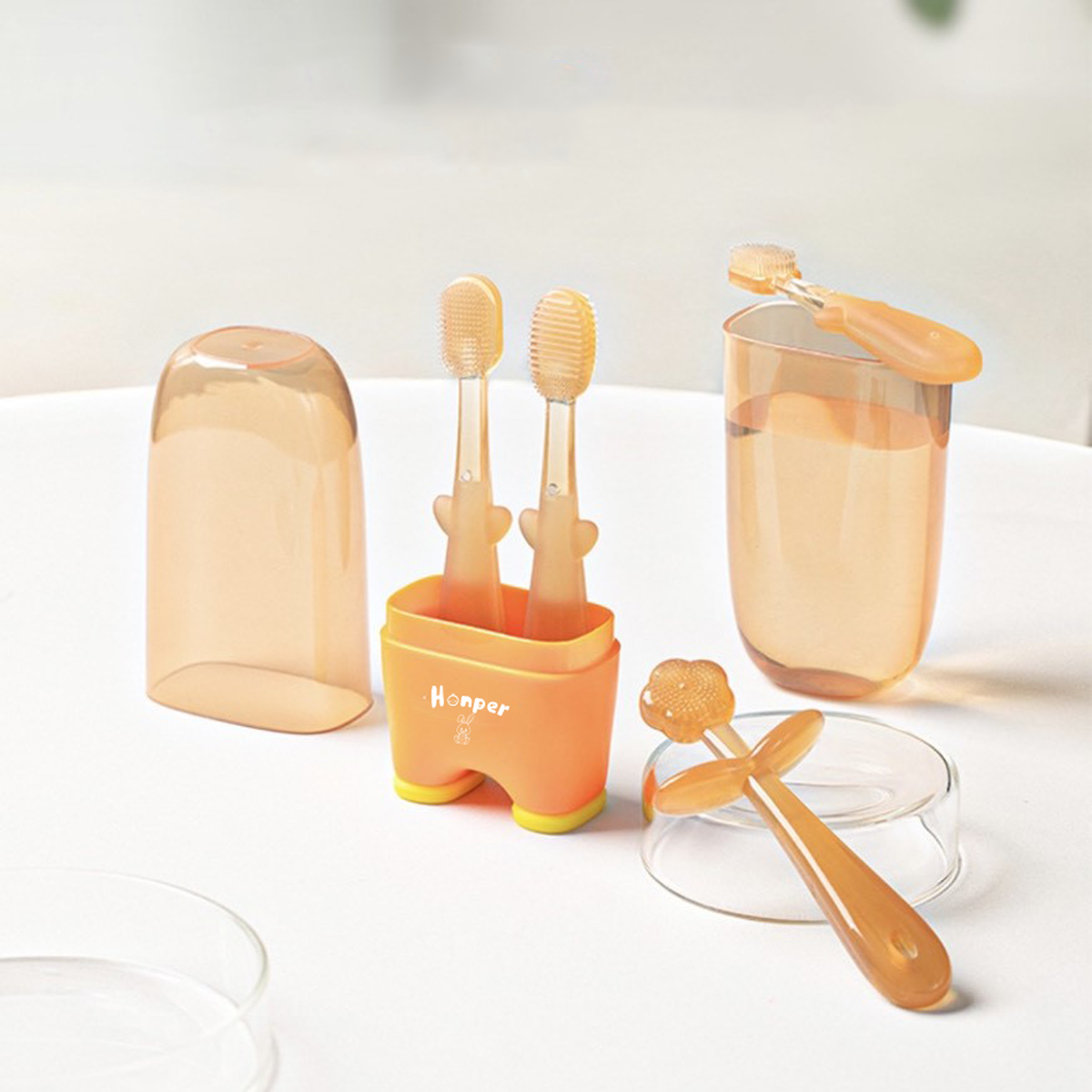 Bộ 3 rơ lưỡi silicon 3in1 Honper (Màu ngẫu nhiên) - hình 6