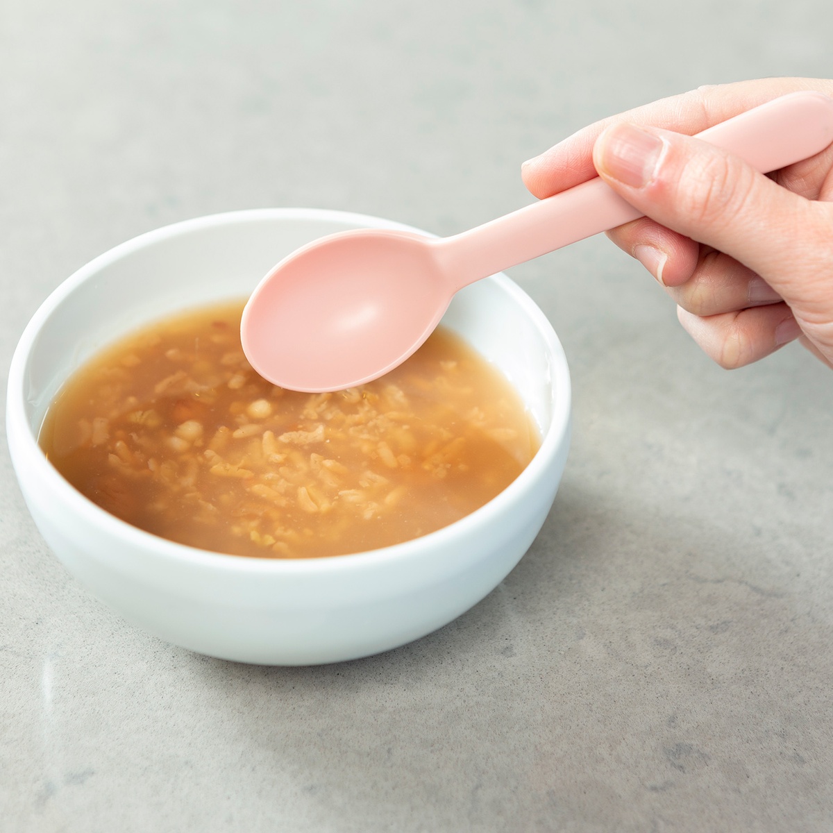 Bộ 4 thìa ăn cho bé Amori - mặt trái