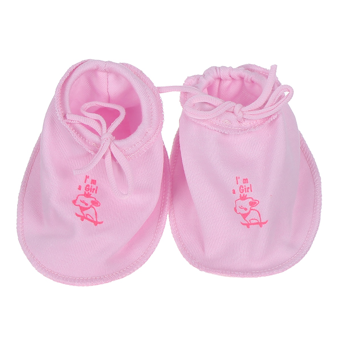 Bộ bao tay chân cotton Kiza  - mặt sau
