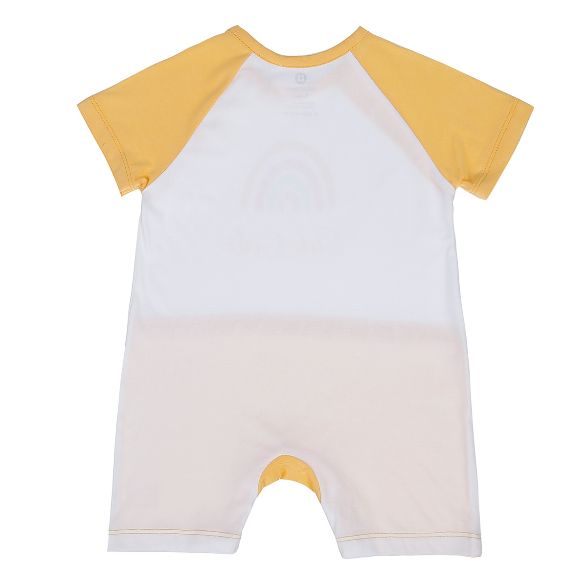 Bộ body đùi cộc tay Otis bé gái KidsPlaza ND21H (Trắng - Vàng) - hình 6